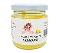 Aroma in Pasta Limone 100g - Pasta Aromatizzante Concentrato Professionale per Dolci, Impasti, Creme e Semifreddi - Alta Resa Aromatica, Gusto Naturale, Qualità Artigianale
