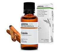 Aroma Labs Cannella Cinese Bio - 30Ml - Olio Essenziale Bio E Naturale Al 100% - Qualità Verificata Mediante Cromatografia - Aroma Labs - 30 ml