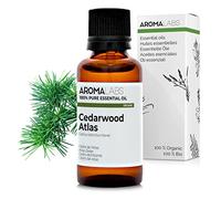 Aroma Labs - Cedro Dell'Atlante BIO - Olio Essenziale Chemiotipizato e Certificato AB/Cosmos - 30 mL