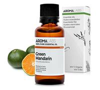 Aroma Labs - Mandarino Verde BIO - Olio Essenziale Chemiotipizato e Certificato AB - 30 mL