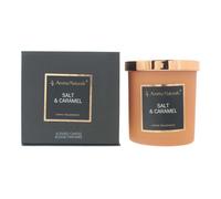 Aroma naturals Sale e Caramello, Candela Profumata, 215 g