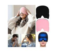 Aroma Season Ice Pack Migraine Hat Hot Cold Therapy Headache Pain Relief Cap