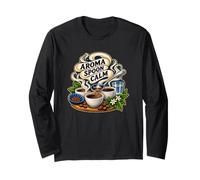Aroma Spoon Calm Assaggio calmo del caffè Maglia a Manica
