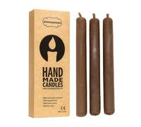 Aromasenses | Candele Fatte a Mano | Confezione da 3 | Profumate da 2 cm x 20 cm | Atossiche e Fatte a Mano | Lunga Durata per il Relax | Profumate Originali | Candele al Miele e Alla Cannella