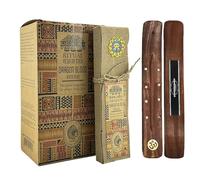 Aromasenses.- Encens Banjara Sahumerio Résine Rituelle Sang de Dragon - Boîte Complète de 8 Paquets avec 8 Bâtonnets + 1 Tablette Aromasenses - Fait Main - 100% Naturel et Biologique (Sang de Dragon)