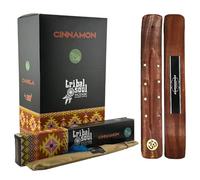 Aromasenses.- Incenso alla cannella Tribal Soul - 12 scatole da 16 grammi ciascuna - Aroma e qualità eccellenti + 1 tavoletta Aromasenses (Cannella)