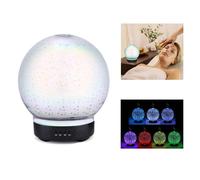 AROMATERAPIA 7 LED 3D UMIDIFICATORE DIFFUSORE AROMI CASA UFFICIO HYTC002