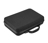 Aromaterapia Contenitore per olio essenziale Organizzatore Custodia per trasporto di olio essenziale Conchiglia rigida da 60 bottiglie adatta per 5 ml 15 ml(Nero)