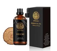 Aromaterapia Hinoki Olio essenziale per deodorante per ambienti, 100ml 100% puro Hinoki olio essenziale per diffusore, 3,3oz aromaterapia Hinoki olio per fare candele, 100% puro Hinoki olio