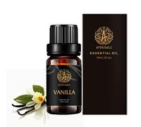 Aromaterapia olio essenziale vaniglia per diffusore, 0,33oz-10ml terapeutico Grade Vaniglia fragranza olio essenziale per umidificatore, 100% Pure Vanilla profumato olio per massaggi, casa