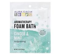 Bagno Schiumoso Aromaterapico Zenzero Menta 2,5 Oz Di Aura Cacia