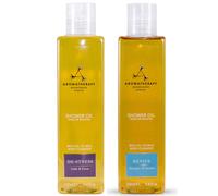 Aromatherapy Associates AM PM Shower Oil Duo