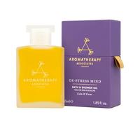 Aromatherapy Associates Olio da bagno e doccia, spa di lusso, bagno naturale, olio da bagno, vegano, cruelty free, ecologico (olio da bagno e doccia anti-stress, 55 ml)