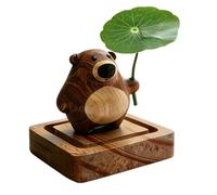 Aromatherapy Diffuser | Oil Diffuser | Cute Wooden Bear Design Desk Scent Machine for Desk Living Room Bedroom Office Bathroom Indoor Travel
