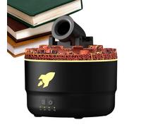 Aromatherapy Humidifier - Fort Style Adjustable Scent Diffuser for Living Room, School with Multi-Mist Outlet Function, Air Humidifier for Apartment Restaurant Indoor, Abs Round Design, Power Supply