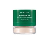 AROMATICA Shampoo secco in polvere al rosmarino 10 g/0,3 once - Shampoo secco da viaggio con pantenolo e biotina per capelli | Non aerosol e senza talco