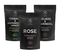 AROMATIKA Set Sali per Pediluvio con Melissa e Lavanda - Tea Tree e Me