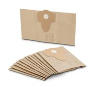 AromeLivii 12x Sacchetti per Parkside PNTS 1300 1250 PWD 20 & Einhell - Sacchi 20L Carta 2 Strati per Bidone Aspiratutto - Filtro Resistente con Chiusura Igienica