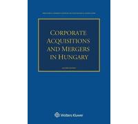 Áron Barta Szabolcs Szilágyi Kat Corporate Acquisitions and Mergers (Tascabile)