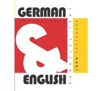 Aron Levin 1000 German Sentences (Tascabile)