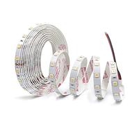 Arotelicht 24V Striscia LED 5m 5050SMD bianco caldo 3000K, Nastri LED senza adattatori IP20 300 strisce LED Luci nastro fai-da-te dimmerabili per la decorazione d'interni