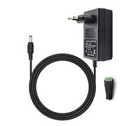 Arotelicht Alimentatore per Striscia LED 12V 3A Adattatore Spina UE per Striscia LED COB 3528/5050 Alimentazione Massima 36W, Adattatore di Alimentazione AC100-240V