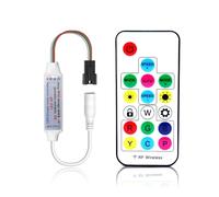 Arotelicht Controller LED COB RF RGBIC 3PIN 12V-24V 17 tasti Controller per strisce LED flessibili ad alta densità WS2811 WS2812B