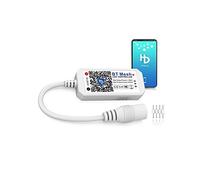 Arotelicht RGB Controller, Controller LED Bluetooth, controllo tramite app, controllo dimmer per sistema Android/iOS, striscia di luci LED, 5V,12V,24V, 16 milioni di colori,controllo vocale