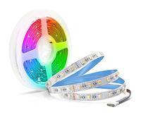 Arotelicht RGBW Striscia LED 5M, 5050SMD 300leds 12V Multi-Colored Tape Lights, per Interne, Cucina, Camera, Sala (5M 24V, RGB+Warm white)
