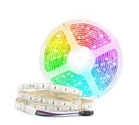 Arotelicht striscia di luci a LED da 12 V, 300 LED, 5 m, 5050SMD, striscia luminosa per interni ed esterni, RGB, 60 LEDs/M, IP65 impermeabile