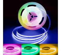 Arotelicht Striscia LED COB RGB 2m 12V 810LEDs/M COB Strisce LED RGB dimmerabile catena luminosa ad alta densità IP20 per camera da letto cucina casa decorazione