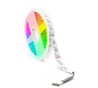 Arotelicht Striscia RGBW 5M RGB+Bianco LED strip 5050SMD 300leds Multi-Colored Tape Lights, per Interne Cucina Camera Sala (12V, RGB+Bianco caldo)