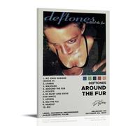 Around The Fur-DeftonesAdesivi murali impermeabili ad alta definizione dipinti decorativi adatti per camere da letto/negozi Resistente all'umidità e allo sbiadimento Confezione squisita perfetta per