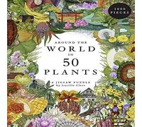 Around the World in 50 Plants: A 1000-piece Jigsaw Puzzle