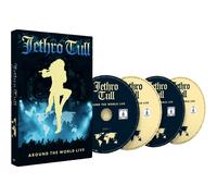 Jethro Tull – Around the World Live – 4xDVD Mediabook copertina rigida