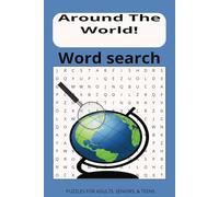 Around the World Word Search: Around the World: A Global Adventure in 55 Word Searches!