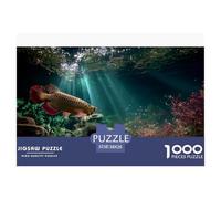 Arowana Dorato Puzzle 1000 Pezzi 38x26cm/1000pcs Natura Gioco Rilassante Per Adolescenti EduGattoivo Creativo Regalo Per La Decorazione