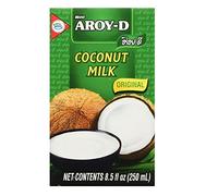 Aroy-D Latte di cocco 8,5 oncia fluida (250 ml) (Latte di cocco 8,5 once, confezione da 6)