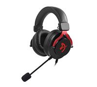 Arozzi Casque gaming filaire Aria arceau simili cuir arceau aluminum - Rouge
