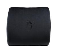 Arozzi Cuscino di supporto lombare in memory foam allevia il mal di schiena e la stanchezza dopo lunghi periodi di lavoro o di gioco, nero, standard, nero, Standard