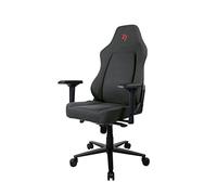AROZZI GAMING SILLA PRIMO WOVEN FABRIC - BLACK - RED LOGO