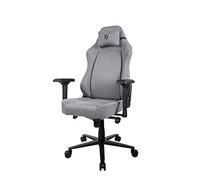 AROZZI Gaming Silla Primo Woven Fabric - Grey - Black Logo