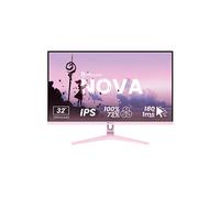 Monitor Arozzi Nova 32" QHD 180Hz IPS 1ms Altoparlanti Rosa Adaptive Sync