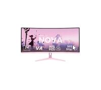 Arozzi Nova Curvo 34 VA, 165Hz - Rosa - Nouvo