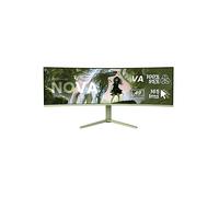 AROZZI Nova 49” Curved MONITOR GAMING, 49 ", DQHD, 5120 x 1440 pixels, tempo di risposta 1 ms, refresh rate 165 Hz
