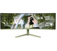 AROZZI Nova 49” v2 Curved MONITOR GAMING, 49 ", UWQHD, 5120x1440, tempo di risposta 1 ms, refresh rate 165 Hz
