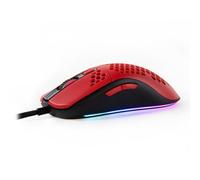 AROZZI RATON GAMING FAVO ULTRA LIGHT SCHWARZ/ROT