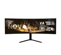 Arozzi Schermo PC Gamer Nova 34" curvo VA 165Hz - Display Gaming Ultra Large QHD 1440p - Adaptive Sync, HDR10, senza sfarfallio - Colori 90% sRGB - Compatibile con PC e console - Nero