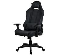 Arozzi Torretta Premium Supersoft™ Sedia da Gioco e Ufficio Ergonomica, Meccanismo di Seduta Avanzato, Braccioli 3D, Schienale Alto, Dondolo Girevole e Inclinabile, Cuscini di Sostegno - [Pure Black]