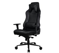 Arozzi Vernazza - Sedia ergonomica da ufficio e da gioco, in morbida pelle PU, con schienale alto, reclinabile, reclinabile, regolabile in altezza e supporto lombare e collo, colore: nero puro